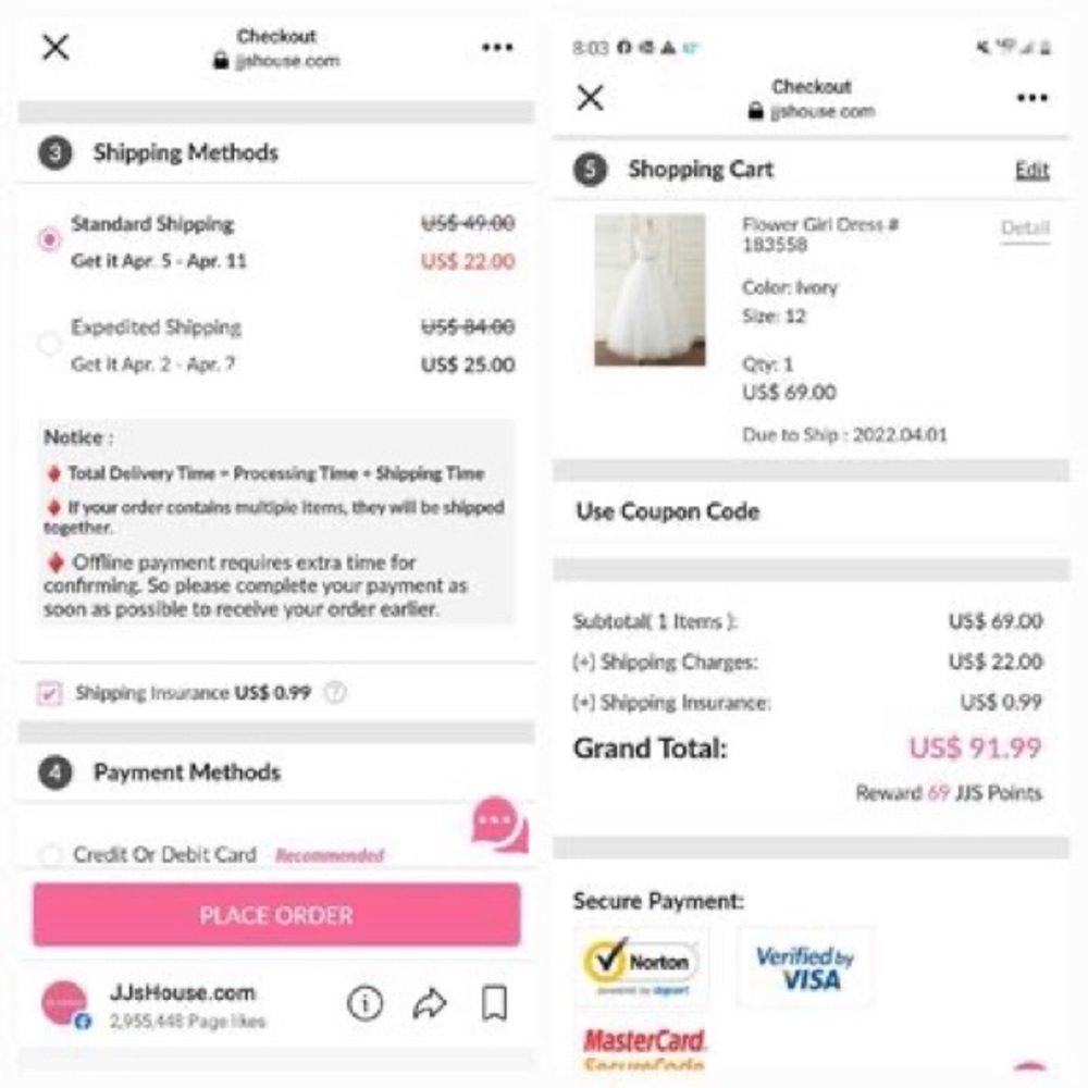 Size 12 girls dress never worn bought 2 needed 1